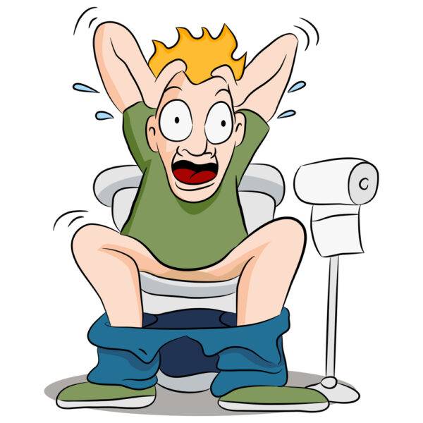 Táo bón nhiều lần gây chảy máu và đau rát