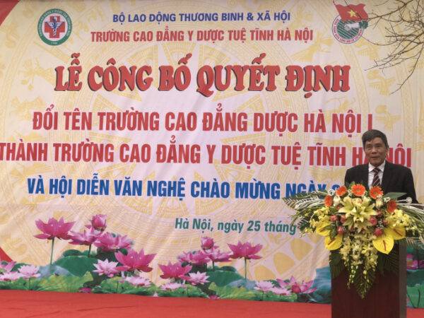 Báo Pháp luật: Trường Cao đẳng Y Dược Tuệ Tĩnh Hà Nội: Một địa chỉ đào tạo y dược được ghi nhận