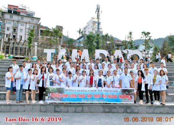 Sinh viên thực tập tại Tam Đảo Vĩnh Phúc 06/2019