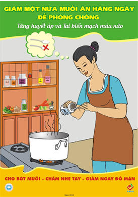 Hãy hành động vì mục tiêu giảm muối trong bữa ăn người Việt